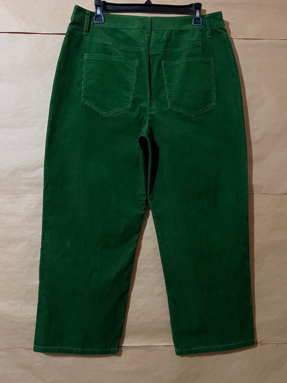Boden | NWT High Rise Straight Cord Jeans Wide Leg Corduroy Green Size 10 - Picture 8 of 11